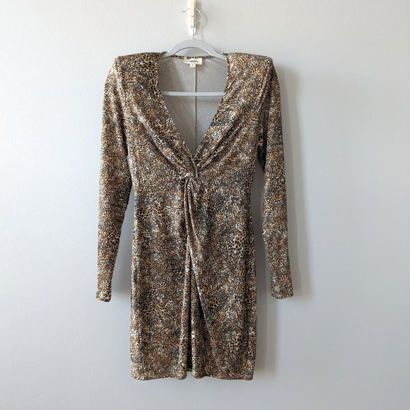 L'AGENCE Mariah Twist-Front Mini Dress - Picture 3 of 9